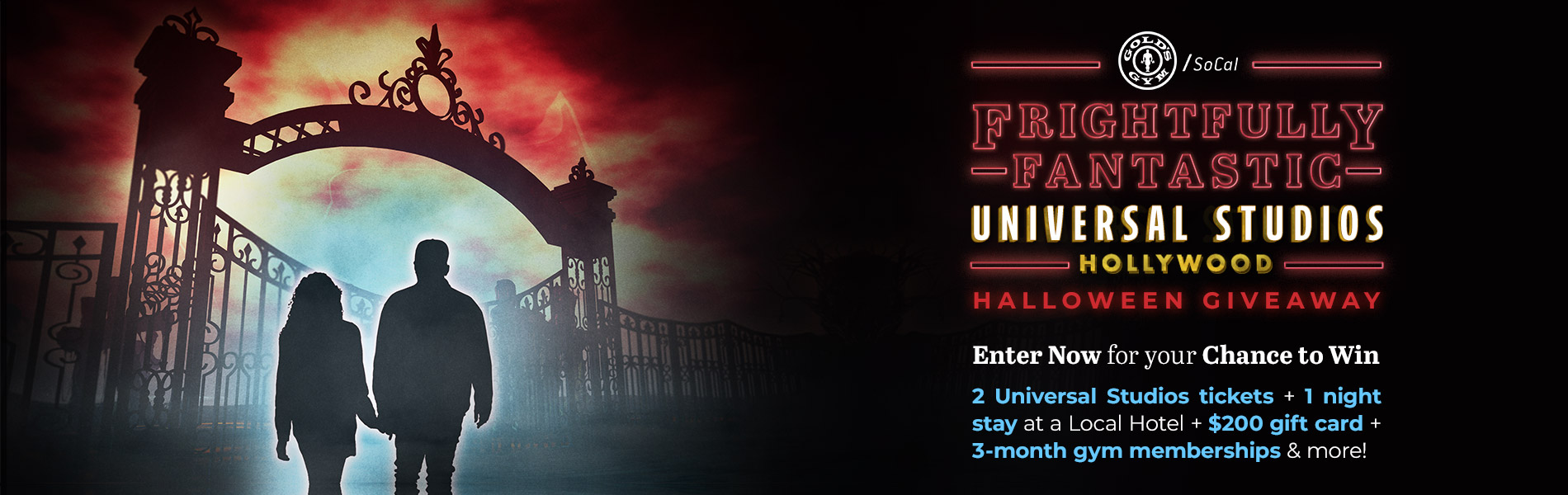 Enter to Win our 2 Tickets to Universal Studios for Halloween!