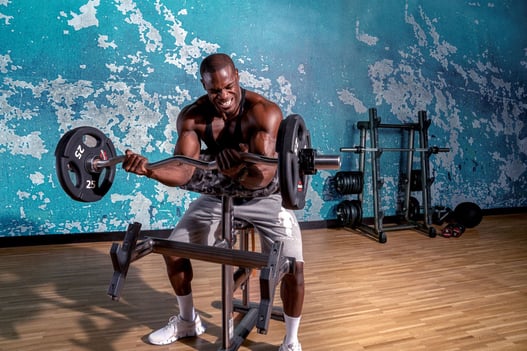 Golds Gym Socal Bicep Curl